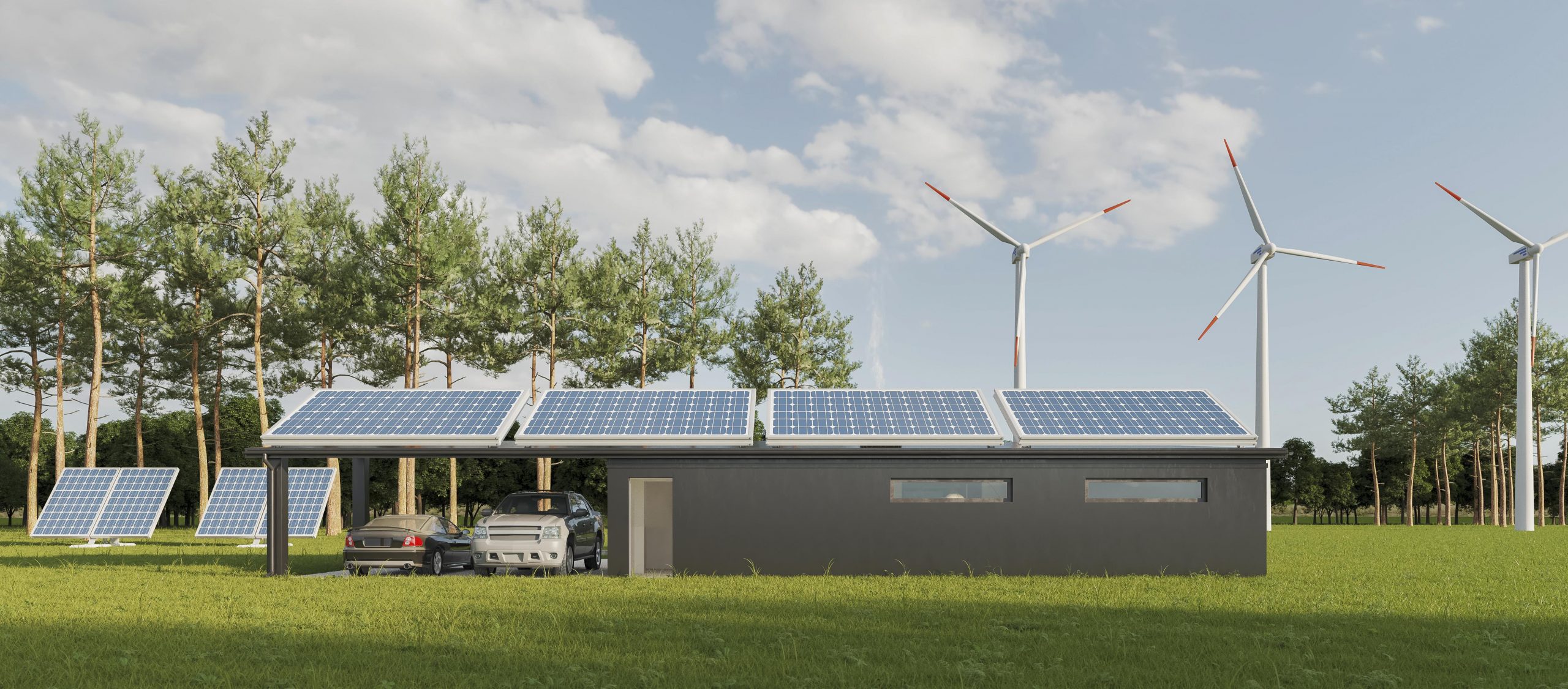 3d-house-with-solar-pannels